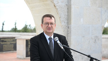 Edirne Asker Hastanesi Şehitliği'nde anma programı düzenlendi