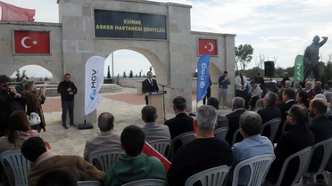 Edirne'de Asker Hastanesi şehitleri anıldı