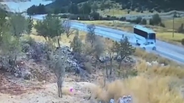 Gaziantep’te 7 kişinin hayatını kaybettiği kaza kamerada