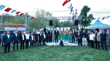 Kahramanmaraş'ta 40 ilden 733 sporcu güreşte yarıştı, İbrahim Avcı altın madalya aldı