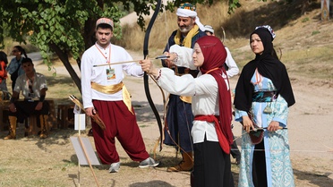 Nevşehir Uçhisar'da Kapadokya 5. Okçuluk Müsabakaları 250 sporcuyla başladı