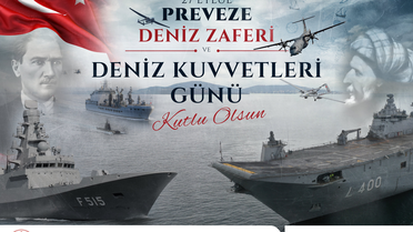 MSB'den Preveze Deniz Zaferi'nin 488'inci yıl dönümü ve Deniz Kuvvetleri Günü paylaşımı