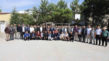 Adana İl Müftülüğüne atanan Lütfü İmamoğlu veda programında helallik istedi