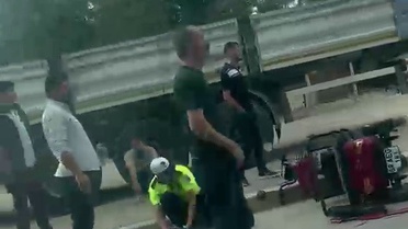Adıyaman'da motosiklet ile otomobil çarpıştı, 1 kişi yaralanarak hastaneye kaldırıldı