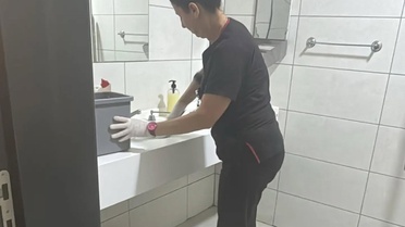 ADÜ Hastanesi'nde hijyen timi 7/24 çalışıyor, hastane ayda 110 bin kişiye hizmet veriyor