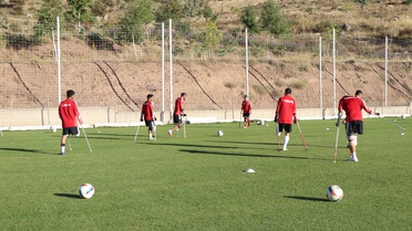 Ampute Milli Futbol Takımı, Dünya Kupası öncesi Erciyes'te yeniden kampa girdi