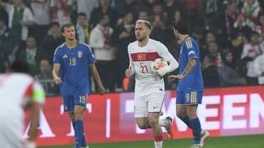 Barış Alper Yılmaz, İtalya karşısında skoru 3-1 yaparken 6. milli golünü attı