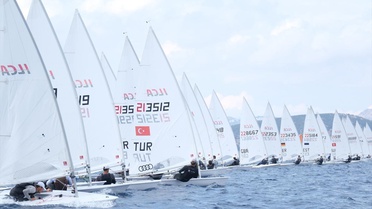 Bodrum'da ILCA Avrupa Kupası ödül töreniyle bitti, 14 ülkeden 134 sporcu yarıştı