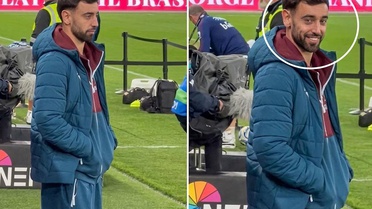 Bruno Fernandes'ten Galatasaraylıları heyecanlandıran gülümseme