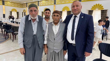 Almanya'daki iş insanı Halit Demiroğlu, Çermik'teki camiye 100 bin lira bağışladı