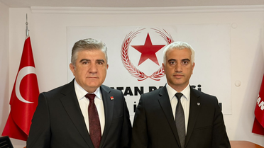 CHP Ankara İl Başkanı Yıldırım, Vatan Partisi Ankara İl Başkanı Reyhan'a konuk oldu