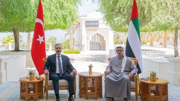 Dışişleri Bakanı Hakan Fidan, BAE ziyaretinde Şeyh Mansur bin Zayed ile görüştü