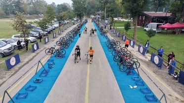 Düzce'de ikinci Efteni Duatlonu 23 ilden 230 sporcunun katılımıyla tamamlandı