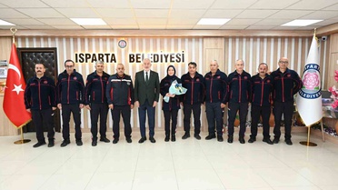 Isparta İtfaiyesi 312. yılını kutladı, Ocak ayından bu yana 550 kurtarma yaptı