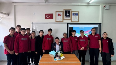 Kıbrıs Gazisi Seyit Kaymak, öğrencilerle buluştu
