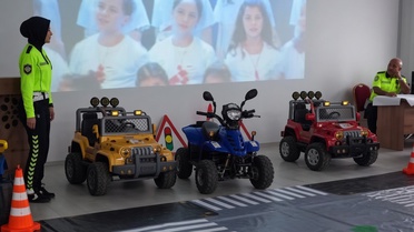 Kilis'te Çocuk Trafik Eğitim Parkı'nda 4 bin 64 öğrenciye trafik eğitimi verildi
