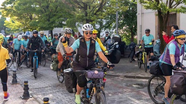 Muğla'da 20. Gökova Bisiklet Turu başladı, bisikletçiler 5 gün pedal çevirecek
