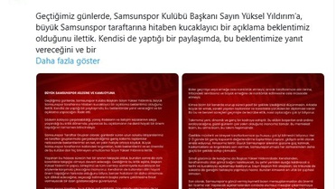 Samsunspor taraftar grupları, Yüksel Yıldırım'dan kucaklayıcı açıklama bekliyor