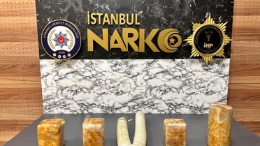 Sarıyer'de uyuşturucu operasyonunda 8 kilo 850 gram madde ele geçirildi