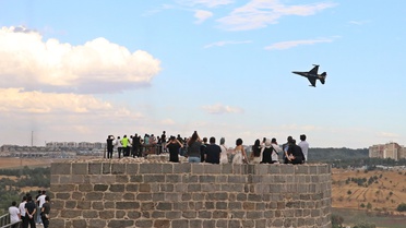 SOLOTÜRK, 3 Ekim öncesi Diyarbakır'da Hevsel semalarında prova uçuşu yaptı
