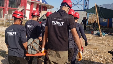 YUKUT, AFAD akreditasyon sınavı öncesi Muradiye'deki AFAD alanında tatbikata başladı