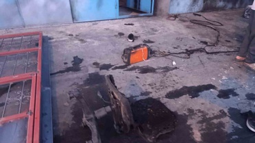 Adıyaman Kahta'da PVC atölyesindeki patlamada yaralanan 2 kişi hastaneye kaldırıldı