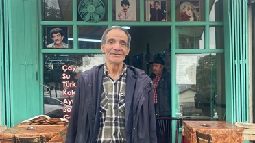 Cemal Yurtaşan, 1961'den beri hizmet veren Ankara Altındağ'daki çay ocağını işletiyor