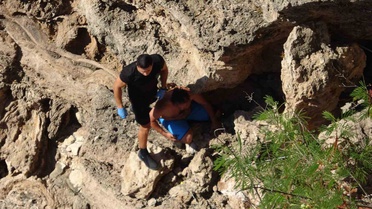 Antalya'da 2 gündür aranan kadının cansız bedeni 35 metrelik falez dibinde bulundu
