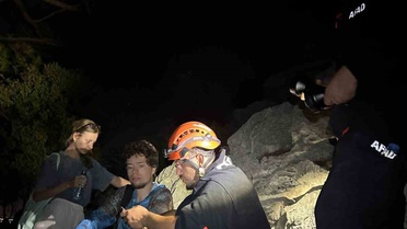 Antalya'da yürüyüşte kaybolan 2 Rus turist, AFAD'ın termal dronuyla 3 saatte bulundu