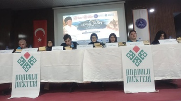Bayburt Fen Lisesi'nde Kırım Tatarı yazar Cengiz Dağcı paneli düzenlendi