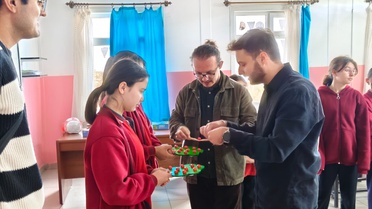 Çorum Alaca'da Ceritler Ortaokulu öğrencileri TÜBİTAK 4009 bilim etkinliğinde buluştu