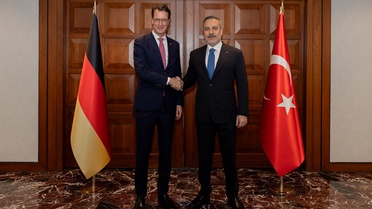 Ankara'da Dışişleri Bakanı Fidan ile Kuzey Ren-Vestfalya Başbakanı Wüst bir araya geldi