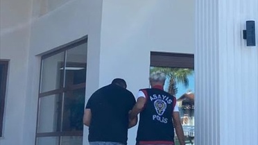 Fethiye'de 13 yıl hapis cezası olan hükümlü yakalanarak cezaevine gönderildi