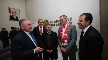 Bakan Bak, ESSF heyetini okul sporları iş birliği görüşmesi için kabul etti