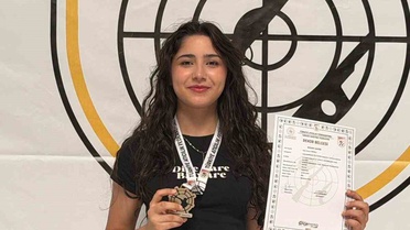 Kayserili Hale Derya Eroğlu, Mersin'de U18'de Türkiye rekoruyla altın madalya kazandı