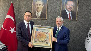 AK Parti Gümüşhane İl Başkanı, Harşit Çayı raporunu Bakan Yardımcısı'na sundu
