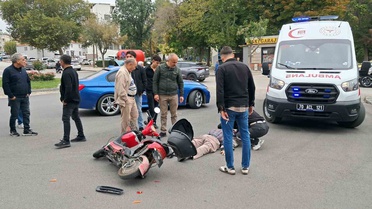 Karaman'da kazada yaralanan 83 yaşındaki elektrikli bisiklet sürücüsü tedaviye alındı