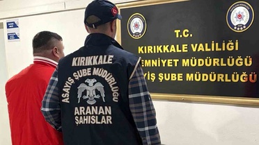 Kırıkkale'de aranan 2 hükümlü, 13 ve 4 yıllık cezalarıyla cezaevine gönderildi