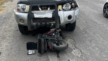 Konya Karapınar'da motosiklet ile pikap çarpıştı, 1 yaralı hastaneye kaldırıldı