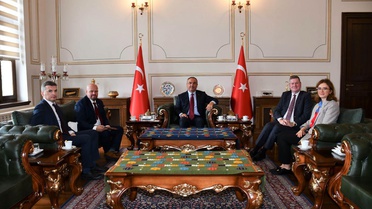 ABD İstanbul Başkonsolosu Lally, Tekirdağ Valisi Soytürk'ü makamında ziyaret etti