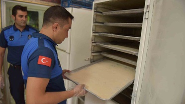 Siverek'te fırınlarda hijyen denetimi yapıldı, 5 işletmeye cezai işlem uygulandı