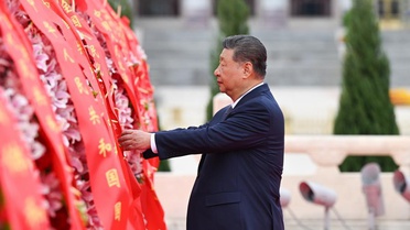 Albüm: Çin Cumhurbaşkanı Xi, Beijing'de düzenlenen Şehitleri Anma Günü törenine katıldı