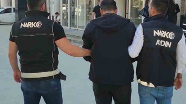 Aydın Kuşadası'nda narkotik ekipleri 14,90 gram esrar buldu, 1 şüpheli tutuklandı