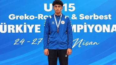 Ahmet Çiftçi, Balkan U17 Güreş Şampiyonası'nda Türkiye'yi temsil edecek