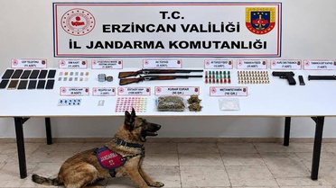 Erzincan Refahiye'de torbacılara yönelik operasyonda 10 şüpheli gözaltına alındı