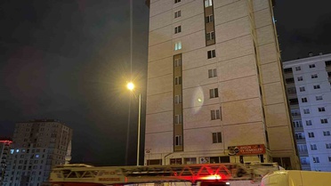Kayseri Talas'ta 10 katlı binadaki duman tahliye edildi, yaralanan olmadı