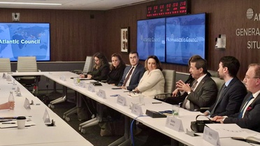 KKTC Dışişleri Bakanı Ertuğruloğlu, Atlantic Council'de Kıbrıs'ı anlattı