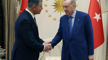 Külliye'deki kabul sonrası Cemil Tugay'dan ilk açıklama: Projelerimiz hakkında bilgi arz ettik