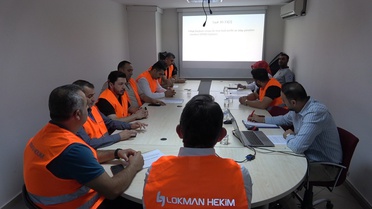 Lokman Hekim Van Hastanesi tatbikatında 3 çalışan etkilendi, 1'i sevk edildi