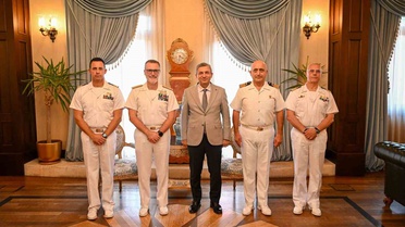 İtalyan fırkateyni ITS Luigi Rizzo Antalya'ya liman ziyareti gerçekleştirdi